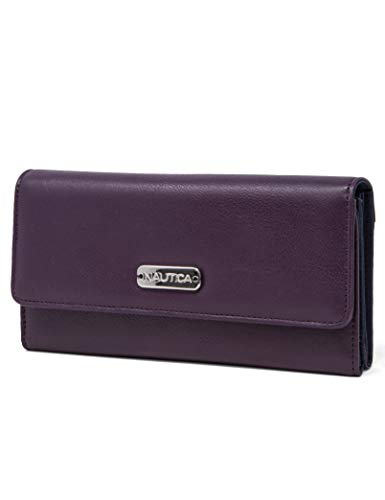 Nautica RFID Women’s Wallet Clutch Organizer - Secure and Stylish