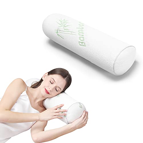 SHENGHOME Cervical Neck Roll Pillow