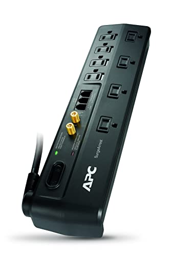 APC Surge Protector with Telephone and Coaxial Protection