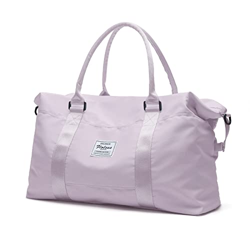 Purple Travel Duffel Bag