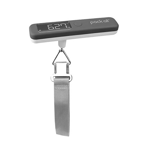 pack all 110 Lbs Luggage Scale - Compact and Accurate Travel Weight Scale