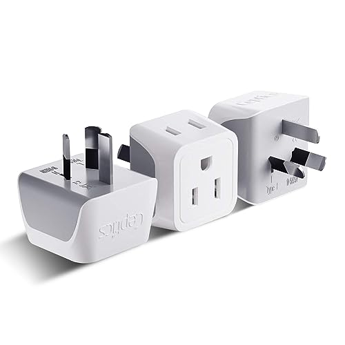 Ceptics Australia Power Plug Adapter - Compact and Reliable