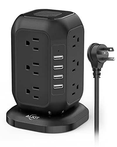 Power Strip Tower with USB Ports