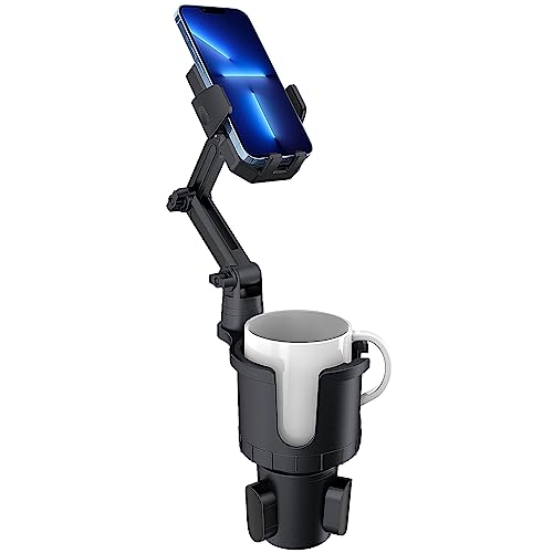 OUTXE Car Cup Holder Expander+Phone Mount