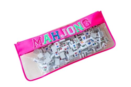 Pink Mahjong Bag