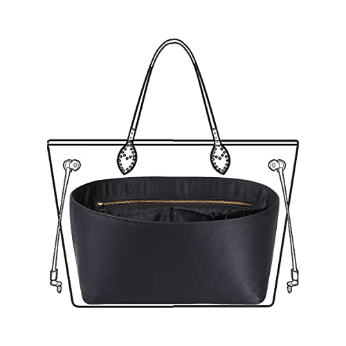 Silk Purse Organizer Insert for Handbags - Elegant and Practical