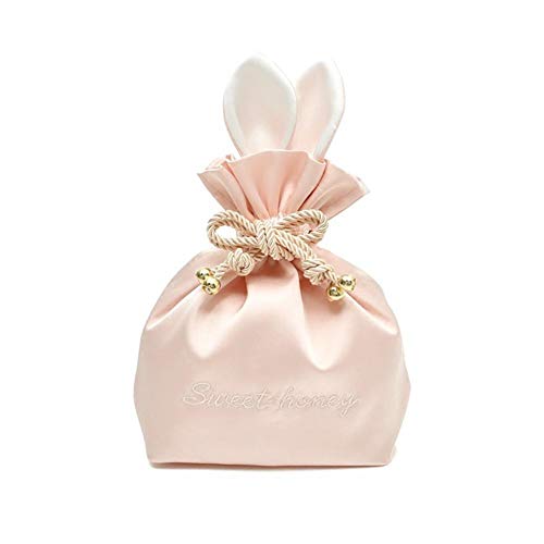 Cute Drawstring Makeup Bag for Traveling Women and Girls