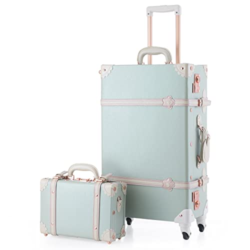 CO-Z Retro Luggage Set