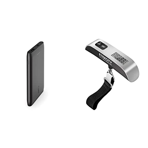 Belkin USB-C PD Power Bank 10K & Etekcity Luggage Scale