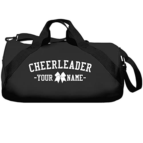 Custom Cheerleader Name Cheer Bow Bag