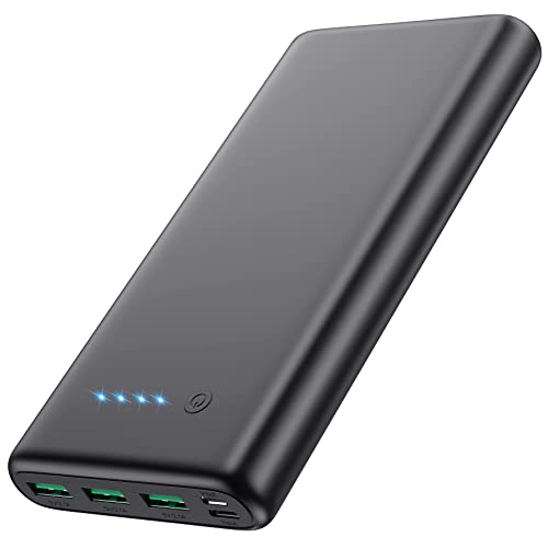 High-Capacity Portable Charger with Multifunctional Charging