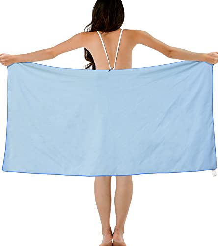 Compact Microfiber Towel for Travel and Outdoor Activities