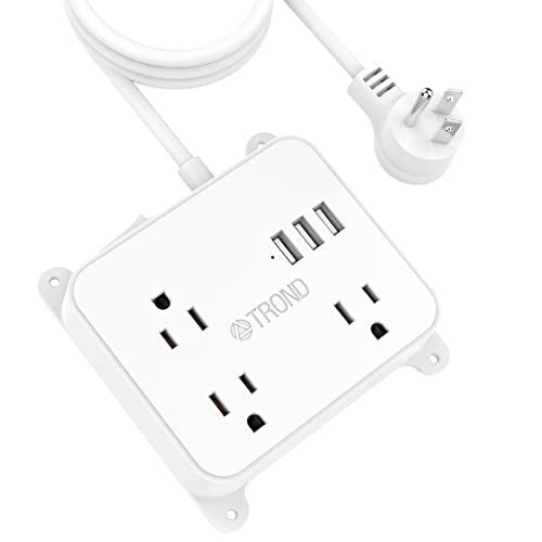 TROND Power Strip with Long Cord and USB Ports