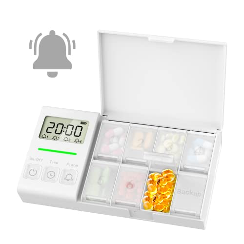 Comfytemp Pill Organizer with Alarm