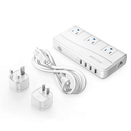 BESTEK Travel Adapter Voltage Converter with USB Charging Port