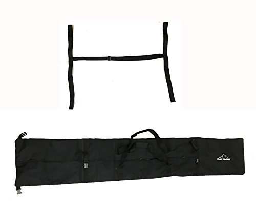 ZALTANA Ski Carrier Bag and Shoulder Lash Combo