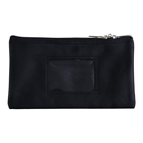 Lockable Bank Deposit Bag with Upgraded Zipper, Multi-Purpose Storage Zipper Pouch