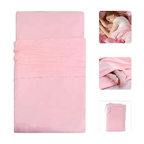 LUCKIN STAR Rose Pink Travel Sheet Sleep Sack