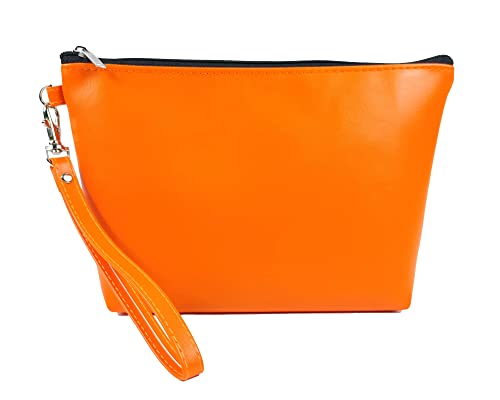 Orange Cosmetic Bag for Women