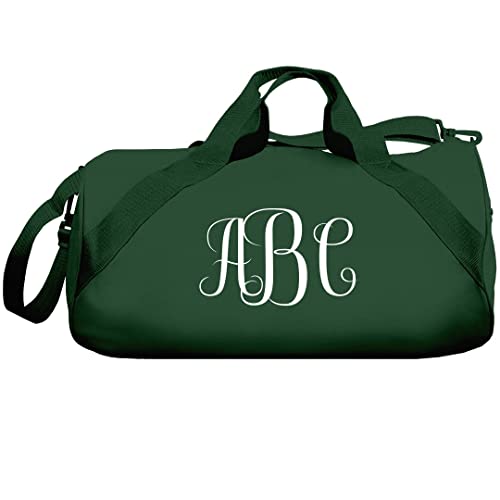 Monogram Cheer Bags: Barrel Duffel Bag