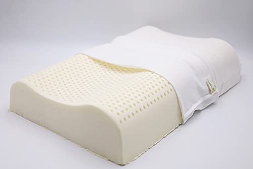 Organic Latex Contour Pillow for Neck Pain