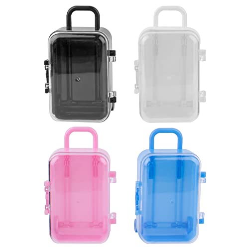 Framendino Mini Plastic Travel Suitcase Box