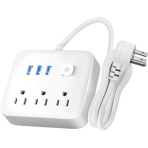 Rantizon Power Strip with USB Ports and Outlets