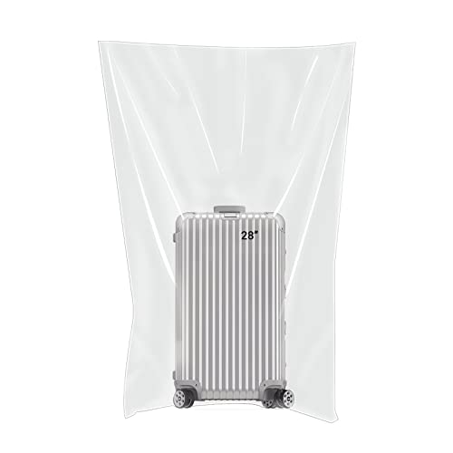 Belinlen Large Clear Plastic Bag for Moving and Storage