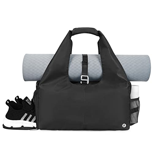 Yoga Gym Bag for Women with Shoes Compartment