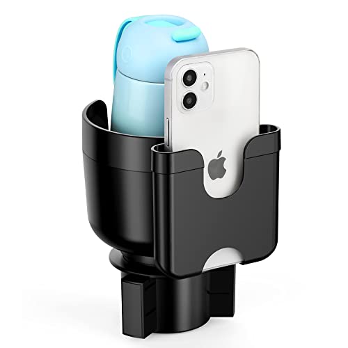 Car Cup Holder Expander with Phone Holder