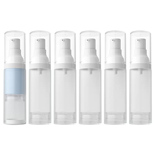 LONGWAY Airless Cosmetic Pump Bottle - Travel Size Dispenser