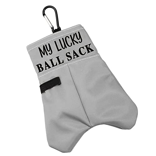 BLUPARK Funny Golf Ball Pouch