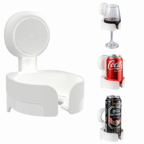 LEVERLOC Wine Glass Holder for Shower