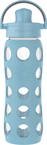 Lifefactory Glass Water Bottle with Active Flip Cap