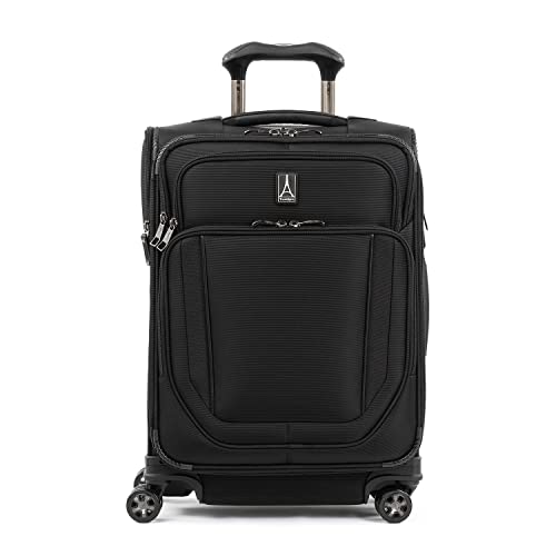 Travelpro Crew Versapack Expandable 8 Spinner Wheel Luggage - Jet Black