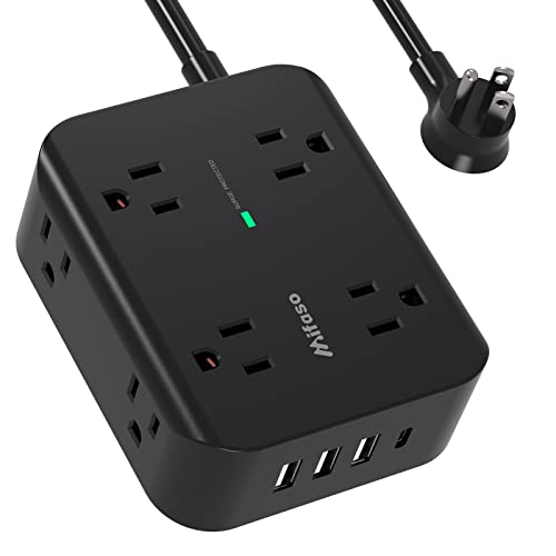 Power Strip Surge Protector with USB Ports and Outlets
