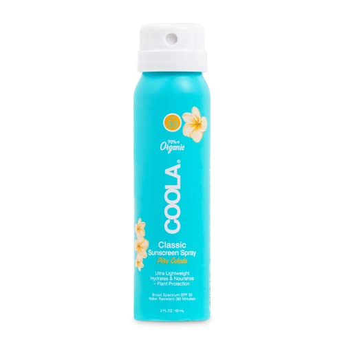 COOLA Organic Sunscreen SPF 30 Sunblock Spray