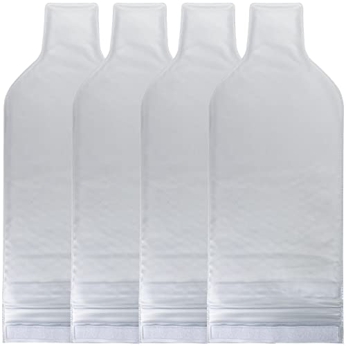 Amviner Wine Bags for Travel - Reusable, Double Bubble Wrap Sleeves