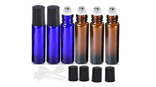 HINNASWA Essential Oil Roller Bottles