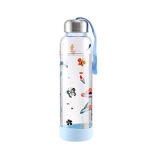 Vucchini Leak Proof Glass Water Bottle