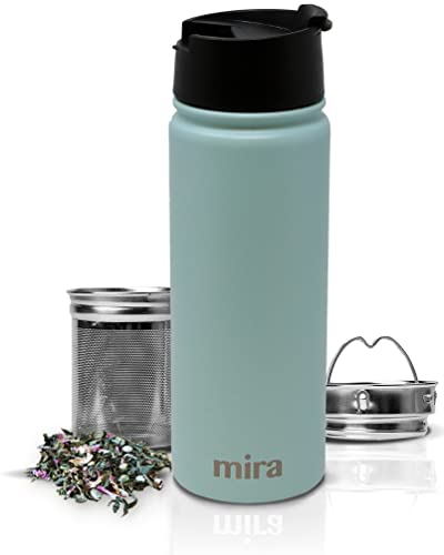 MIRA Tea Infuser Bottle - Stainless Steel Travel Mug