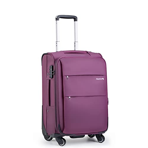 Hanke 20" Softside Expandable Carry on Luggage