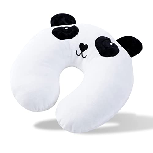 Kids Travel Pillow - Black Panda