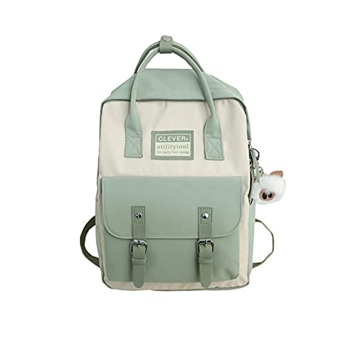 Kawaii Backpack for School (light green)