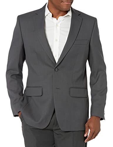 Haggar Men's Travel Suit Separates - Dk. Heather Grey