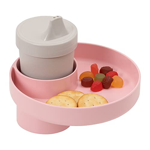 Travel Tray for Cup Holder (Light Pink)