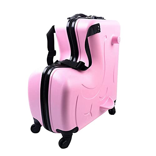 CNCEST Kids Ride-on Travel Suitcase