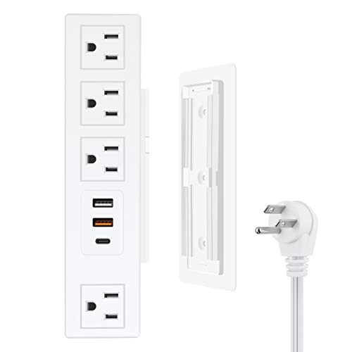 JUNNUJ USB C Power Strip
