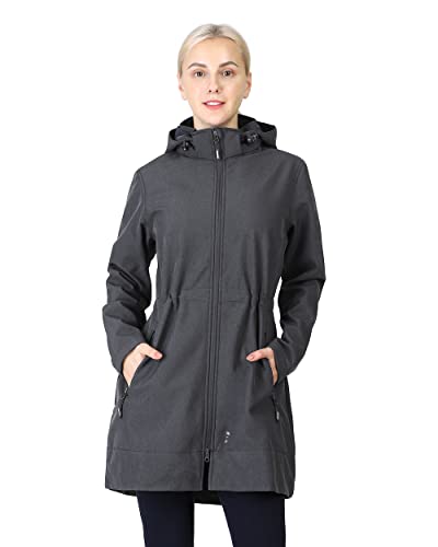 Versatile Women's Softshell Jacket with Removable Hood
