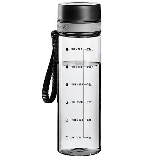 Doseno Reusable Water Bottle with Time Marker